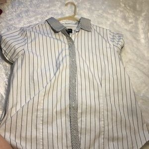 Stripy button up